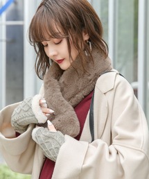 osharewalker | 『フェイクファーミニティペット』(マフラー)