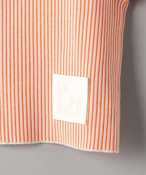 PHEENY（フィーニー）の「＜PHEENY＞ストライプ ハイネック プルオーバー Ψ（ニット/セーター・レディース・オレンジ・FREE）」の5枚目の写真
