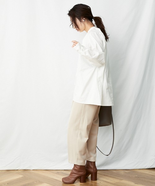 AZUL ENCANTO(アズールエンカント)の「リボンタックブラウス(シャツ/ブラウス・レディース・ホワイト/ブラック・FREE)」の8枚目の写真