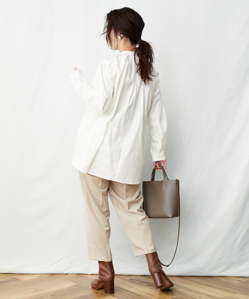 AZUL ENCANTO(アズールエンカント)の「リボンタックブラウス(シャツ/ブラウス・レディース・ホワイト/ブラック・FREE)」の9枚目の写真