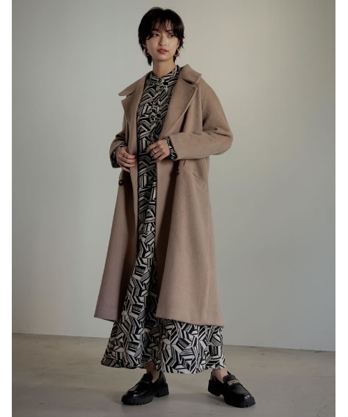 Re:EDIT（リエディ）の「エコレザープラットフォームローファー（ローファー・レディース・ボルドー/アイボリー/ブラック・MEDIUM/LARGE/SMALL/X-LARGE）」の8枚目の写真