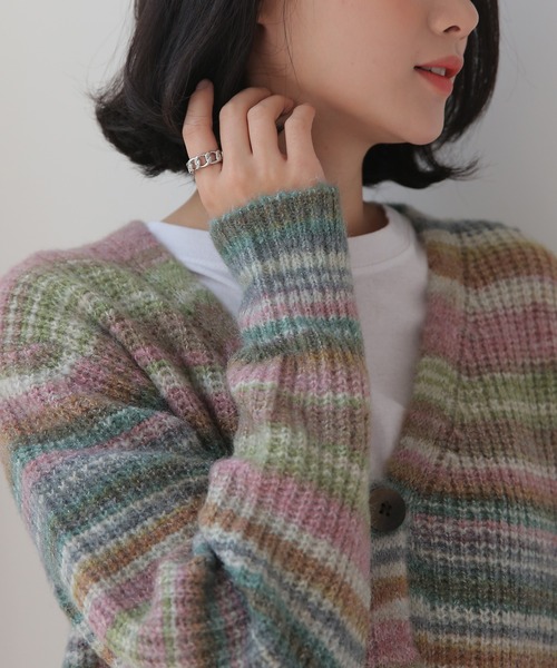 UNE MANSION（ユヌマンション）の「ボールドチェーンリング（リング・レディース・シルバー/ゴールド・ONE SIZE）」の9枚目の写真