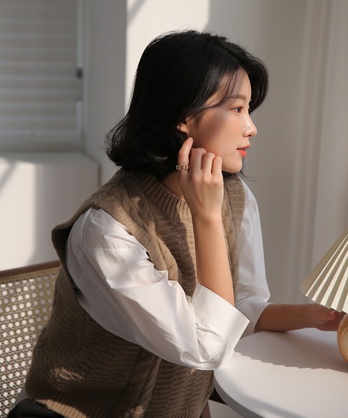 UNE MANSION（ユヌマンション）の「ボールドチェーンリング（リング・レディース・シルバー/ゴールド・ONE SIZE）」の3枚目の写真