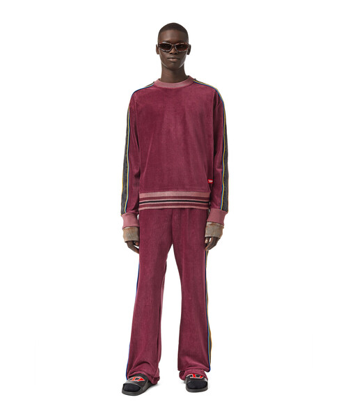 DIESEL（ディーゼル）の「メンズ スウェット ベロア（スウェット・メンズ・パープル/ブラウン・X-SMALL/MEDIUM/LARGE/SMALL/XX-LARGE/X-LARGE）」の14枚目の写真