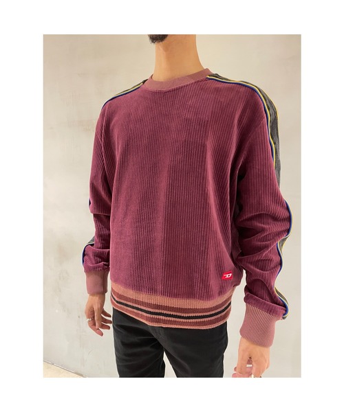 DIESEL（ディーゼル）の「メンズ スウェット ベロア（スウェット