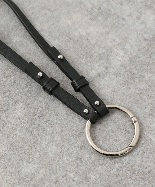 Heather（ヘザー）の「3Pマルチショルダー　258025（その他小物・レディース・ブラック/オフホワイト・ONE SIZE）」の13枚目の写真