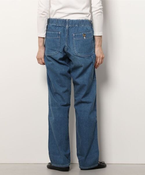 orSlow(オアスロウ)の「orSlow/オアスロウ 別注 フレンチワーク デニム ユーズド FRENCHWORK DENIM USED(デニムパンツ・レディース・ライトインディゴブルー・2)」の3枚目の写真
