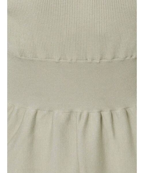 LAGUNAMOON（ラグナムーン）の「シャーリングスリーブマーメイドラインニットワンピース（ワンピース・レディース・アイボリー/ブラック/ミント・SMALL/MEDIUM）」の9枚目の写真