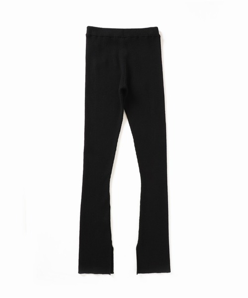 AP STUDIO（エーピーストゥディオ）の「SCENTOF リブニットレギンス（その他パンツ・レディース・ブラック・FREE）」の9枚目の写真