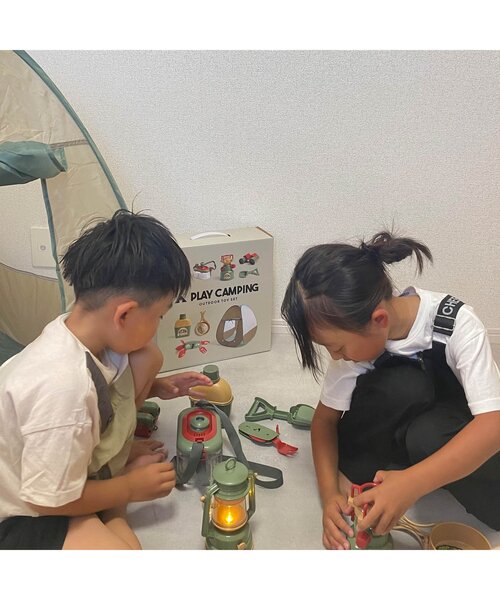 BREEZE(ブリーズ)の「■キャンプセット(おもちゃ・キッズ・レインボー・FREE)」の2枚目の写真