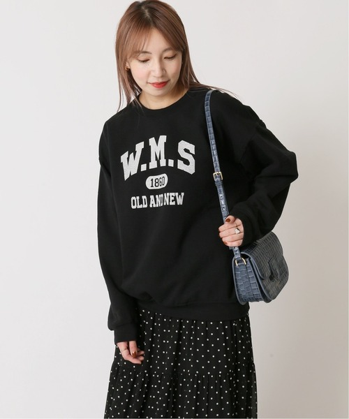 U by SPICK&SPAN(ユーバイスピックアンドスパン)の「≪追加≫ロゴスウェット2◆(スウェット・レディース・ブラック/クリアブルー・FREE)」の11枚目の写真