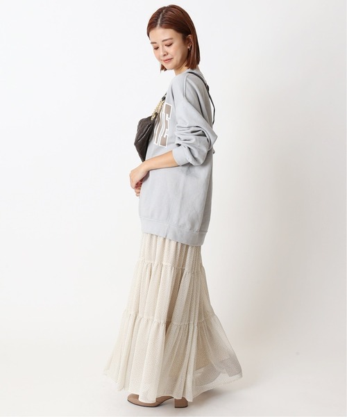 U by SPICK&SPAN(ユーバイスピックアンドスパン)の「≪追加≫ロゴスウェット2◆(スウェット・レディース・ブラック/クリアブルー・FREE)」の17枚目の写真