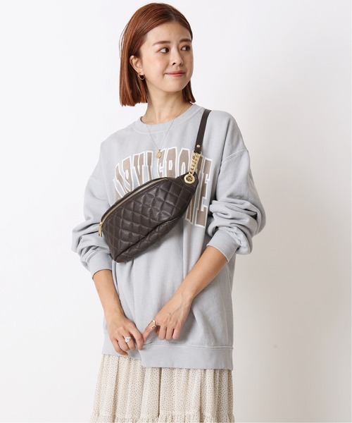 U by SPICK&SPAN(ユーバイスピックアンドスパン)の「≪追加≫ロゴスウェット2◆(スウェット・レディース・ブラック/クリアブルー・FREE)」の19枚目の写真