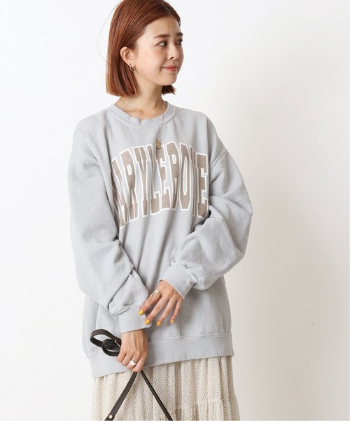 U by SPICK&SPAN(ユーバイスピックアンドスパン)の「≪追加≫ロゴスウェット2◆(スウェット・レディース・ブラック/クリアブルー・FREE)」の20枚目の写真