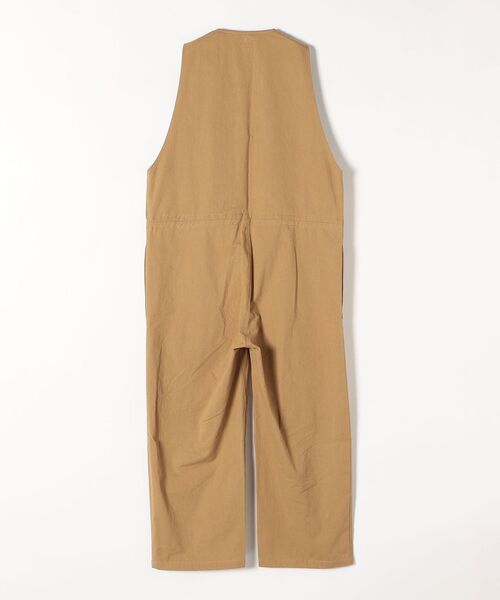 PAYDAY（ペイデイ）の「【SHIPS any一部別注カラー】PAYDAY:〈ウォッシャブル〉ノーカラー オールインワン◇（つなぎ/オールインワン・レディース・ブラック/ベージュ・ONE SIZE）」の16枚目の写真