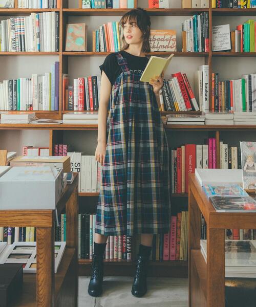 セール Wp77 Robe チェックエプロンワンピース ワンピース To B By Agnes B トゥービーバイアニエスベー のファッション通販 Zozotown
