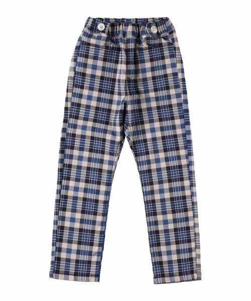 DILASH（ディラッシュ）の「先染めチェックパンツ（デニムパンツ・キッズ・ベージュ/ブラック/ネイビー・110/80/130/120/150/90/100/140）」の3枚目の写真