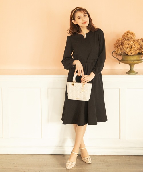 セール ワンピース ドレス Masch ミッシュマッシュ のワンピース ネックパールワンピース をセール価格で購入できます Misch ネックパールワンピース ワンピース Misch ワンピース Masch ミッシュマッシュ のファッション 販売日本