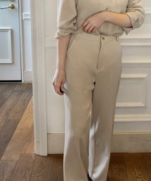 LAUIR | センタープレススラックスパンツ(その他パンツ)