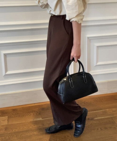 LAUIR（ラウアー）の「センタープレススラックスパンツ（その他パンツ・レディース・ブラック/ネイビー/ブラウン/ピンク/アイボリー/モカ/グリーン系その他・MEDIUM/LARGE/X-LARGE）」の19枚目の写真