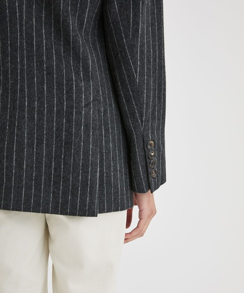 BED J.W. FORD(ベッドフォード)の「Wardrobe JKT(テーラードジャケット・メンズ・グレー/ライトピンク・0/1)」の17枚目の写真