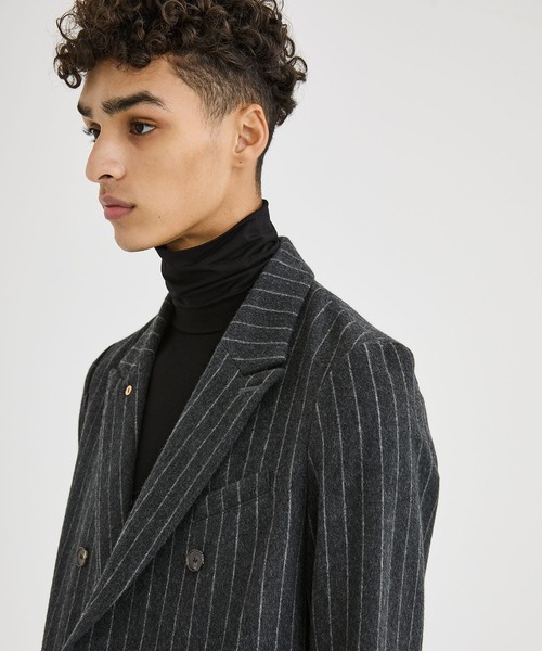 BED J.W. FORD(ベッドフォード)の「Wardrobe JKT(テーラードジャケット・メンズ・グレー/ライトピンク・0/1)」の20枚目の写真