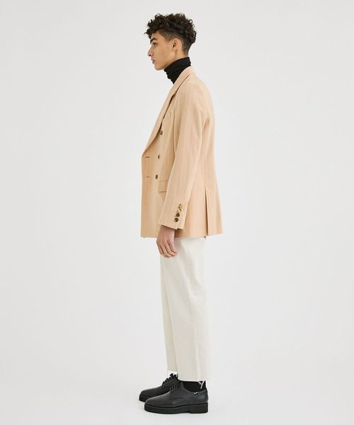 BED J.W. FORD(ベッドフォード)の「Wardrobe JKT(テーラードジャケット・メンズ・グレー/ライトピンク・0/1)」の14枚目の写真