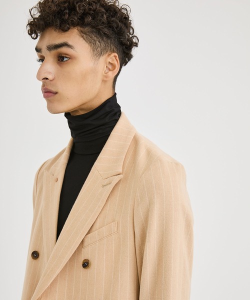 BED J.W. FORD(ベッドフォード)の「Wardrobe JKT(テーラードジャケット・メンズ・グレー/ライトピンク・0/1)」の10枚目の写真