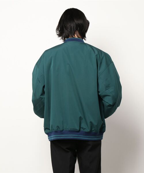 BEN DAVIS/WHITE LABEL（ベンデイビス ホワイトラベル）の「BENDAVIS/ベンデイビス/ベンズチームジャケット/Ben`sTeamJacket（ブルゾン・メンズ・ダークグリーン/イエロー/ネイビー・LARGE/MEDIUM/X-LARGE）」の7枚目の写真