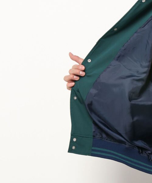 BEN DAVIS/WHITE LABEL（ベンデイビス ホワイトラベル）の「BENDAVIS/ベンデイビス/ベンズチームジャケット/Ben`sTeamJacket（ブルゾン・メンズ・ダークグリーン/イエロー/ネイビー・LARGE/MEDIUM/X-LARGE）」の8枚目の写真