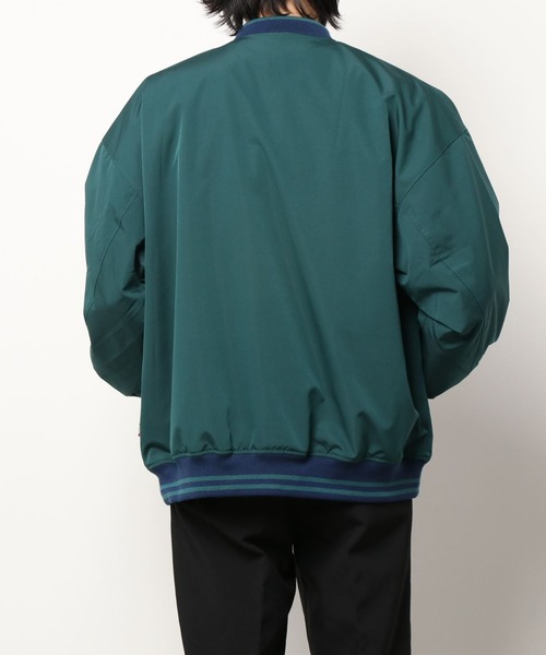 BEN DAVIS/WHITE LABEL（ベンデイビス ホワイトラベル）の「BENDAVIS/ベンデイビス/ベンズチームジャケット/Ben`sTeamJacket（ブルゾン・メンズ・ダークグリーン/イエロー/ネイビー・LARGE/MEDIUM/X-LARGE）」の5枚目の写真