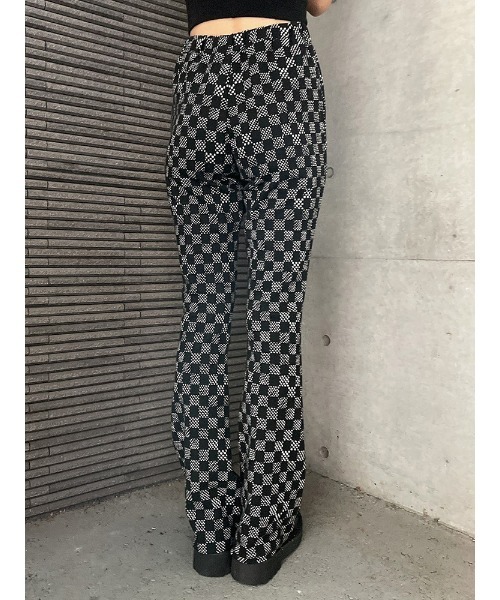 ENVYM（アンビー）の「ミニフレアチェックＰＴ（その他パンツ・レディース・ブラック/ベージュ・FREE）」の10枚目の写真