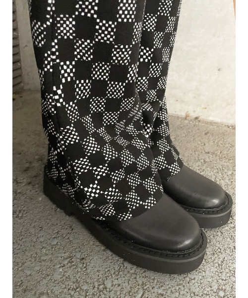 ENVYM（アンビー）の「ミニフレアチェックＰＴ（その他パンツ・レディース・ブラック/ベージュ・FREE）」の14枚目の写真