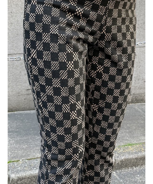 ENVYM（アンビー）の「ミニフレアチェックＰＴ（その他パンツ・レディース・ブラック/ベージュ・FREE）」の11枚目の写真