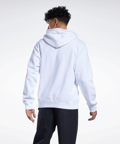 Reebok(リーボック)の「クラシックス バレンタイン デー フーディー / Classics Valentine’s Day Hoodie /(パーカー・メンズ・ブラック/ホワイト・SMALL/XXX-LARGE/XX-LARGE/X-SMALL/MEDIUM/LARGE/X-LARGE)」の3枚目の写真