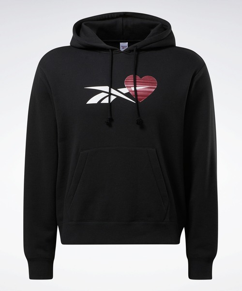 Reebok(リーボック)の「クラシックス バレンタイン デー フーディー / Classics Valentine’s Day Hoodie /(パーカー・メンズ・ブラック/ホワイト・SMALL/XXX-LARGE/XX-LARGE/X-SMALL/MEDIUM/LARGE/X-LARGE)」の11枚目の写真