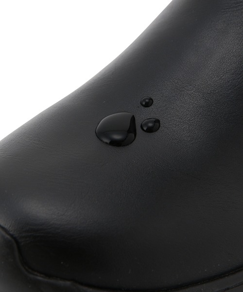 ADAM ET ROPE'（アダムエロペ）の「【晴雨兼用】アンクルサイドゴア ブーツ（ブーツ・レディース・ホワイト/ブラック・38/39/36/37）」の12枚目の写真