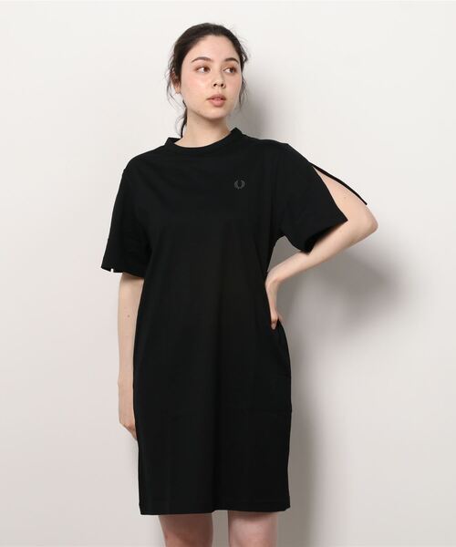 FRED PERRY（フレッドペリー）の「Taped Insert Sleeve Dress