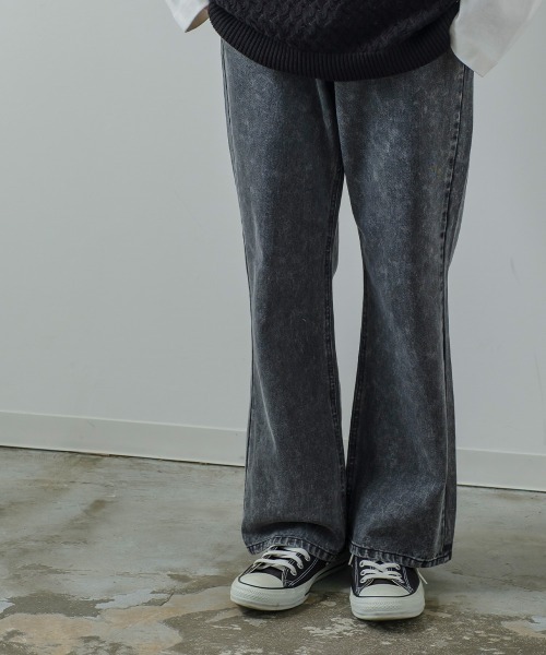 improves（インプローブス）の「ケミカルウォッシュ フレア デニムパンツ（デニムパンツ・メンズ・ブルー/ブラック・MEDIUM/LARGE）」の3枚目の写真