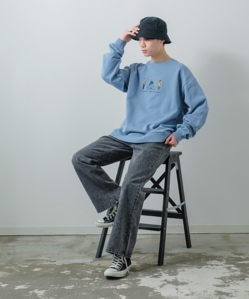 improves（インプローブス）の「ケミカルウォッシュ フレア デニムパンツ（デニムパンツ・メンズ・ブルー/ブラック・MEDIUM/LARGE）」の6枚目の写真