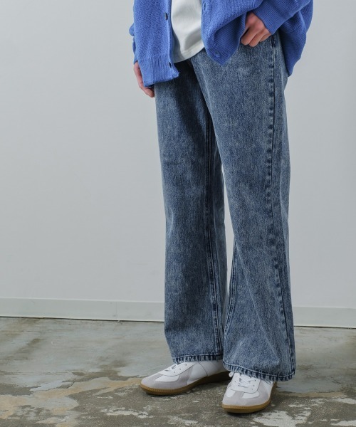 improves（インプローブス）の「ケミカルウォッシュ フレア デニムパンツ（デニムパンツ・メンズ・ブルー/ブラック・MEDIUM/LARGE）」の9枚目の写真