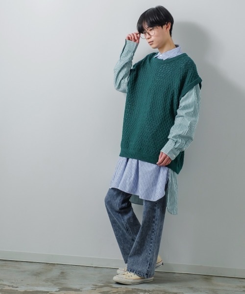 improves（インプローブス）の「ケミカルウォッシュ フレア デニムパンツ（デニムパンツ・メンズ・ブルー/ブラック・MEDIUM/LARGE）」の12枚目の写真