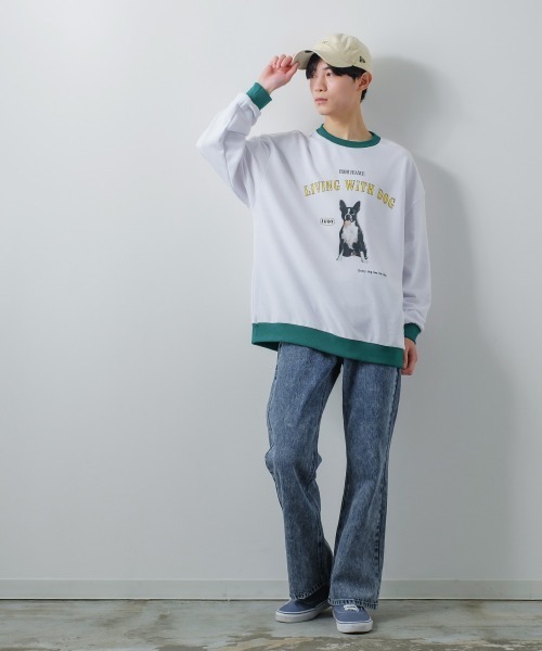 improves（インプローブス）の「ケミカルウォッシュ フレア デニムパンツ（デニムパンツ・メンズ・ブルー/ブラック・MEDIUM/LARGE）」の15枚目の写真