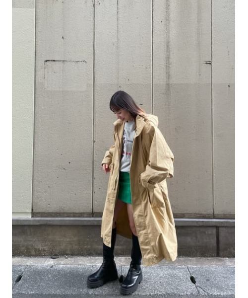 SLY（スライ）の「EMBLEM KZ SWEATSHIRTS/エンブレムスウェット（スウェット・レディース・杢グレー/ネイビー・FREE）」の21枚目の写真