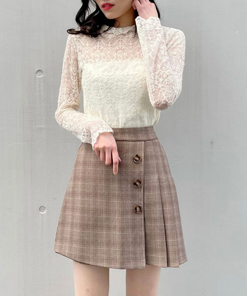 titty＆Co. PETIT（ティティアンドコープティ）の「【titty&Co.PETIT】レースインナートップス（シャツ/ブラウス・レディース・ホワイト・FREE）」の5枚目の写真