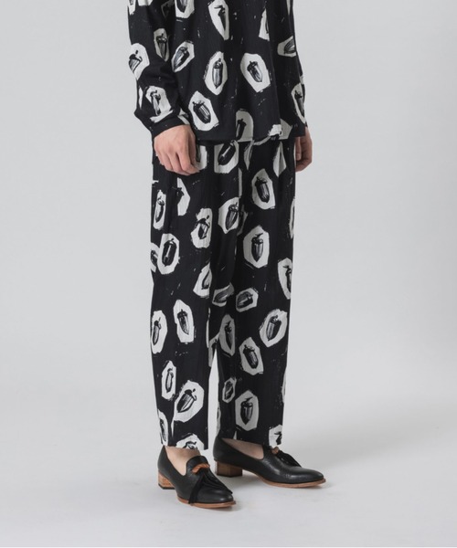 SASQUATCHfabrix.（サスクワァッチファブリックス）の「Sasquatchfabrix./サスクワッチファブリックス/TAPERED EASY PANTS（その他パンツ・メンズ・ブラック/ホワイト・LARGE）」の14枚目の写真