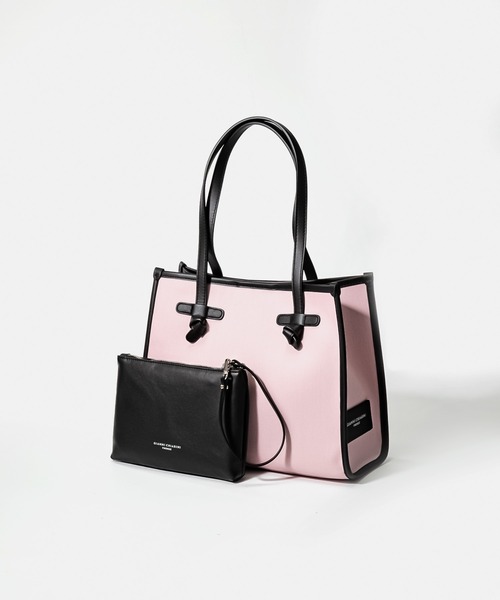GIANNI CHIARINI(ジャンニ キアリーニ)の「GIANNI CHIARINI MARCELLA S ジャンニ キアリーニ マルチェッラ S ポーチ付き トートバッグ(トートバッグ・レディース・ブラック/ベージュ/レッド/オリーブ/カーキ/オレンジ/ブルー/ライトブラウン/クリーム/ベージュ系その他/ダークブルー/ダークベージュ/ブルー系その他/ベビーピンク/ベージュ系/イエロー/ベージュ系その他2・FREE)」の16枚目の写真