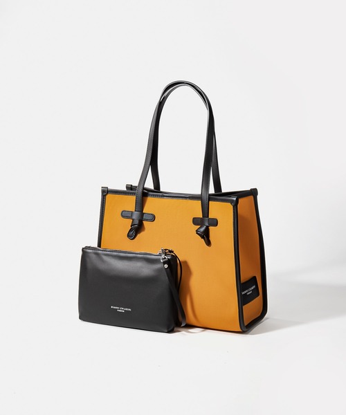 GIANNI CHIARINI(ジャンニ キアリーニ)の「GIANNI CHIARINI MARCELLA S ジャンニ キアリーニ マルチェッラ S ポーチ付き トートバッグ(トートバッグ・レディース・ブラック/ベージュ/レッド/オリーブ/カーキ/オレンジ/ブルー/ライトブラウン/クリーム/ベージュ系その他/ダークブルー/ダークベージュ/ブルー系その他/ベビーピンク/ベージュ系/イエロー/ベージュ系その他2・FREE)」の15枚目の写真