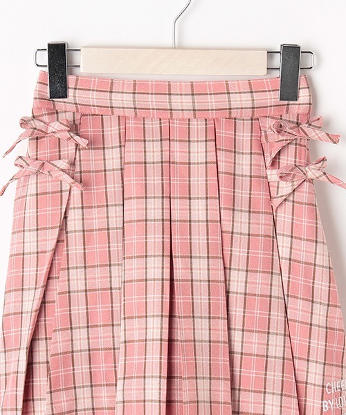 by LOVEiT（バイラビット）の「リボンポイントスカート（スカート・キッズ・グリーン/ブルー/ピンク・130cm/150cm/160cm/140cm/120cm）」の12枚目の写真