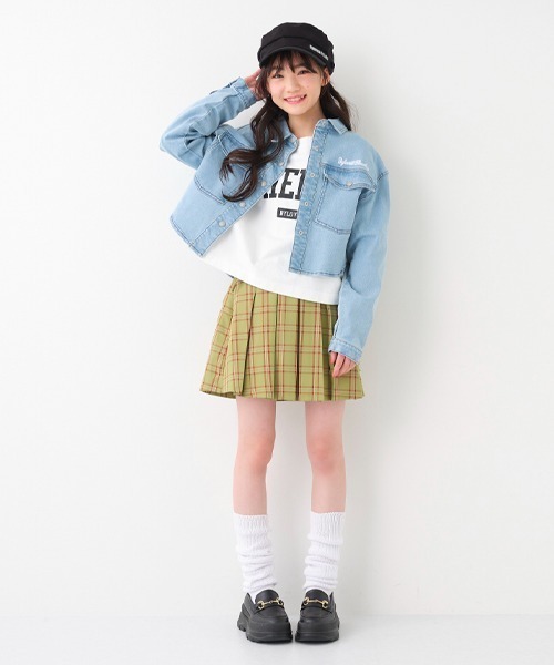 by LOVEiT（バイラビット）の「リボンポイントスカート（スカート・キッズ・グリーン/ブルー/ピンク・130cm/150cm/160cm/140cm/120cm）」の17枚目の写真